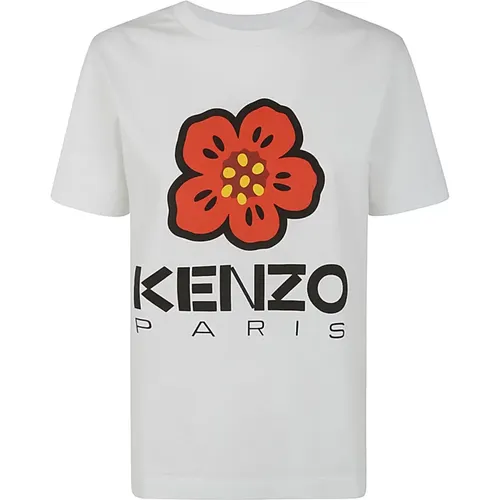 Boke Flower Loose T-Shirt , female, Sizes: L, S - Kenzo - Modalova