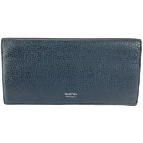 Pre-owned Leather wallets , female, Sizes: ONE SIZE - Tom Ford Pre-owned - Modalova