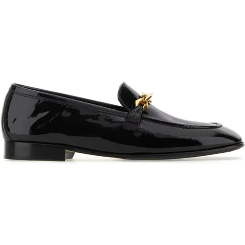 Leather Diamond Tilda loafers , female, Sizes: 8 UK, 6 UK, 3 UK, 4 UK - Jimmy Choo - Modalova