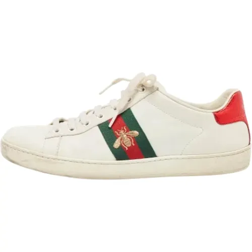 Pre-owned Leder sneakers - Gucci Vintage - Modalova