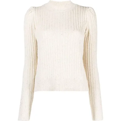 Ribbed-Knit Mock-Neck Sweaters , female, Sizes: M - Twinset - Modalova