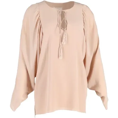 Pre-owned Silk tops , female, Sizes: M - Chloé Pre-owned - Modalova