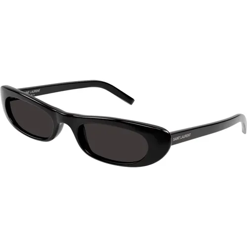 SL 557 Shade Sonnenbrille , Damen, Größe: 53 MM - Saint Laurent - Modalova