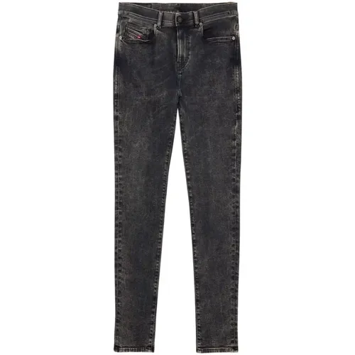 High-Waisted Skinny Denim Jeans , male, Sizes: W31, W30 - Diesel - Modalova