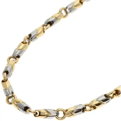 Pre-owned Gold necklaces , female, Sizes: ONE SIZE - Bvlgari Vintage - Modalova