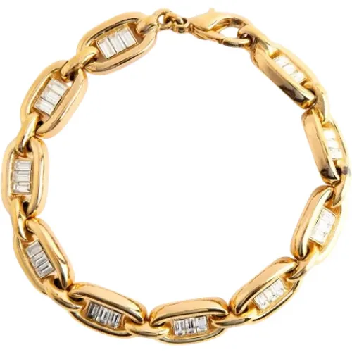 Pre-owned Gold bracelets , female, Sizes: ONE SIZE - Dior Vintage - Modalova