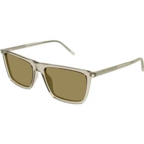 SL 668 005 Sunglasses , male, Sizes: 56 MM - Saint Laurent - Modalova