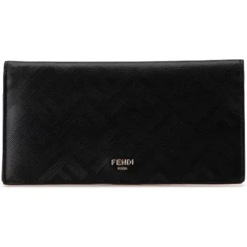 Pre-owned Leather wallets , female, Sizes: ONE SIZE - Fendi Vintage - Modalova