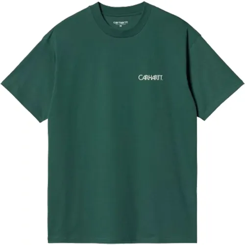 Soil T-Shirt in Chervil , male, Sizes: S, XL, L - Carhartt WIP - Modalova