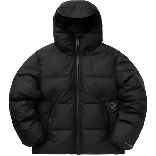 Metropolis Hooded Down Jacket in , male, Sizes: M, L, 2XL, XL - C.P. Company - Modalova