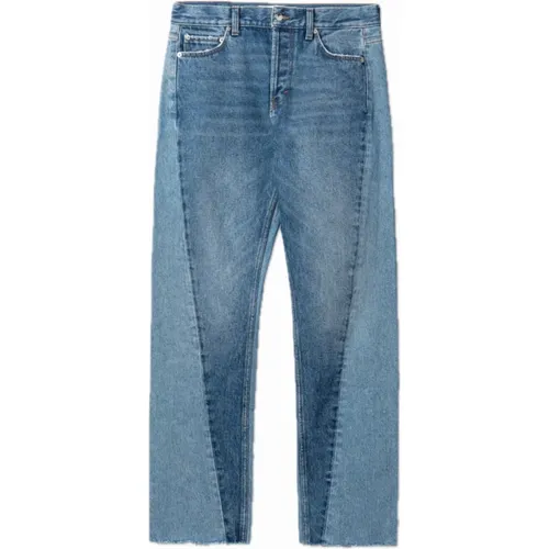 Twisted Cut Denim Jeans , male, Sizes: W34 - Séfr - Modalova