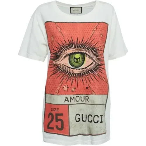 Pre-owned Cotton tops , female, Sizes: S - Gucci Vintage - Modalova