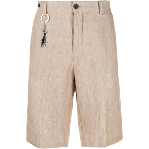 Linen bermuda , male, Sizes: M - PAUL & SHARK - Modalova