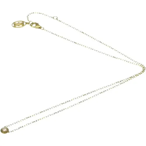 Pre-owned Metal necklaces , female, Sizes: ONE SIZE - Cartier Vintage - Modalova