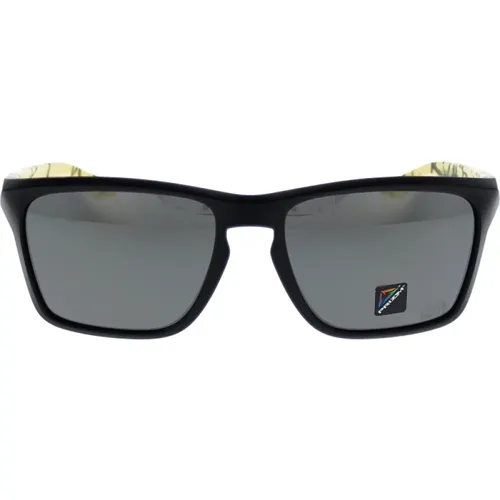 Stilvolle Sonnenbrille mit Spiegelgläsern - Oakley - Modalova