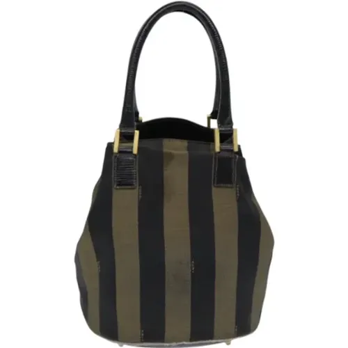 Pre-owned Canvas handbags , female, Sizes: ONE SIZE - Fendi Vintage - Modalova