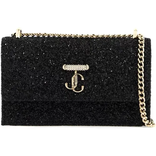 Glitter Mini Shoulder Bag , female, Sizes: ONE SIZE - Jimmy Choo - Modalova