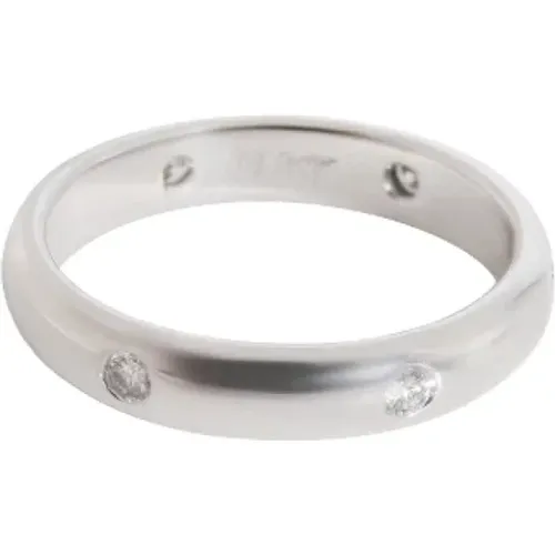 Pre-owned White Gold rings , female, Sizes: ONE SIZE - Cartier Vintage - Modalova