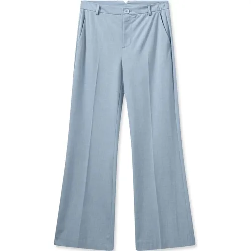 Relaxed Fit Cashmere Pants , female, Sizes: L, M - MOS MOSH - Modalova