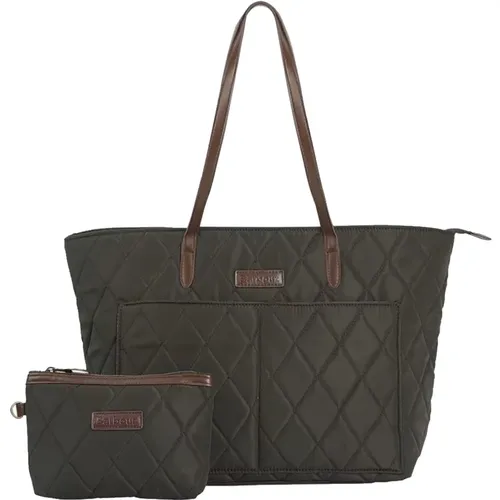 Quilted Solid Color Bag , female, Sizes: ONE SIZE - Barbour - Modalova