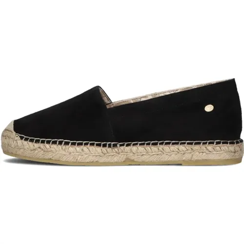 Schwarze Wildleder Espadrilles Mili Ana - Fred de la Bretoniere - Modalova