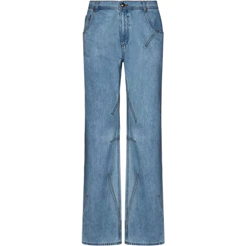 Wide Leg Denim Jeans , female, Sizes: W30, W32, W31, W29 - Andersson Bell - Modalova