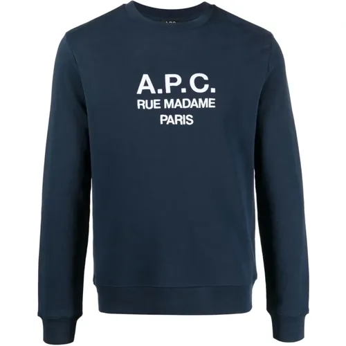 Sweatshirts , Herren, Größe: L - A.P.C. - Modalova