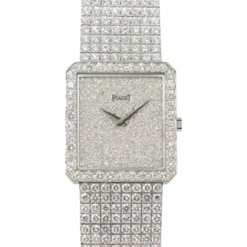 Pre-owned White Gold watches , male, Sizes: ONE SIZE - Piaget Pre-owned - Modalova