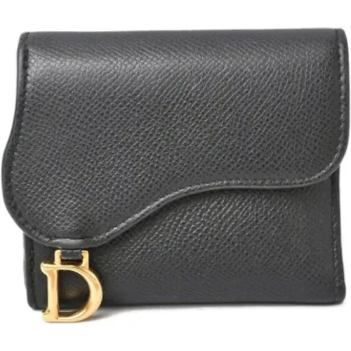 Pre-owned Leather wallets , female, Sizes: ONE SIZE - Dior Vintage - Modalova