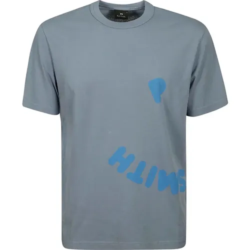Fröhlicher Druck Baumwoll-T-Shirt für Männer , Herren, Größe: S - Paul Smith - Modalova