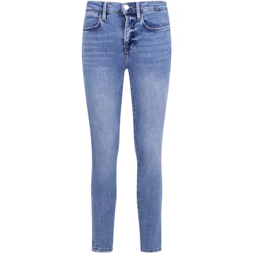 High Skinny Jeans Jadite , female, Sizes: W26, W30, W31 - Frame - Modalova