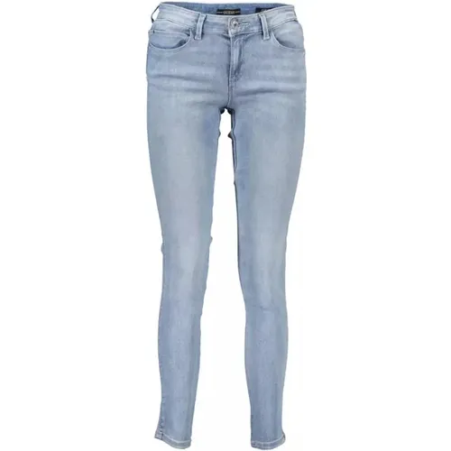 Schicke hellblaue Jeans fr raffinierten Stil , Damen, Größe: W30 L30 - Guess - Modalova