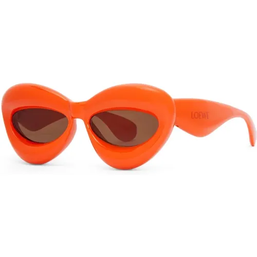 Orange Cat-Eye Sonnenbrille Loewe - Loewe - Modalova