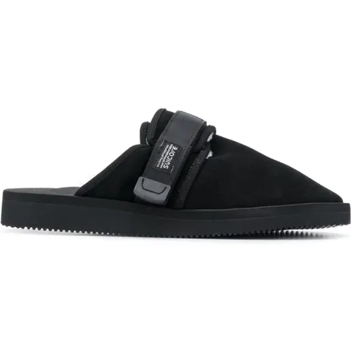 Leather Mules Sandals , female, Sizes: 6 1/2 UK, 5 UK - Suicoke - Modalova