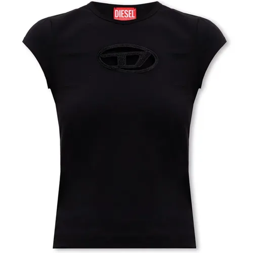 T-Angie T-shirt , Damen, Größe: L - Diesel - Modalova