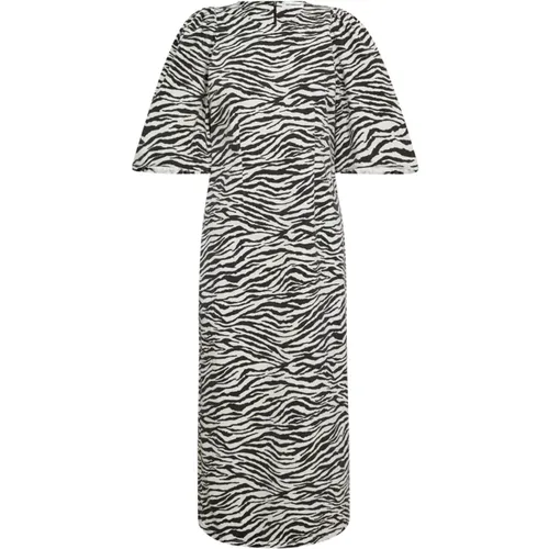 Zioncc Zebra Puff Dress , female, Sizes: XS, XL, M, L, S - Co'Couture - Modalova