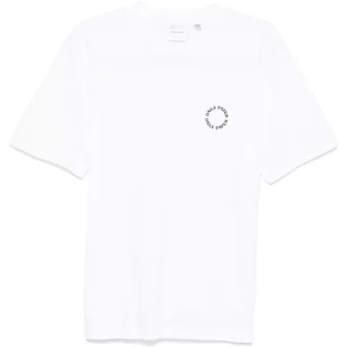 Orbit T-Shirt mit bedrucktem Logo , Herren, Größe: L - Daily Paper - Modalova