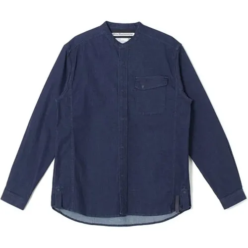 Washed Denim Shirt , male, Sizes: L, M, XL - White Mountaineering - Modalova