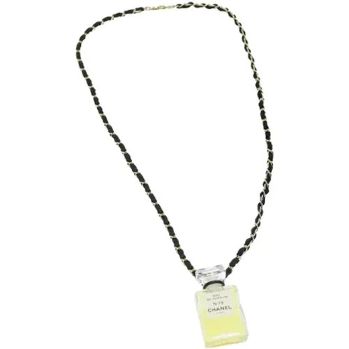 Pre-owned Fabric necklaces , female, Sizes: ONE SIZE - Chanel Vintage - Modalova