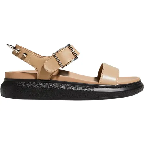 Flache Sandalen Alexander McQueen - alexander mcqueen - Modalova