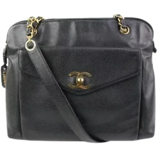 Italian Shoulder Bag, Second Hand , female, Sizes: ONE SIZE - Chanel Vintage - Modalova