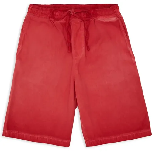 Stylische Bermuda-Shorts aus Gerbera-Baumwolle - Gallo - Modalova