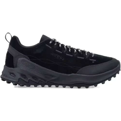 Leather Sneakers High-Traction Rubber , male, Sizes: 8 UK, 6 1/2 UK, 10 1/2 UK, 8 1/2 UK, 9 UK, 10 UK, 7 1/2 UK, 9 1/2 UK - Keen - Modalova