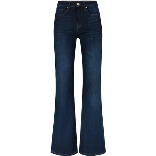 Damen Flared Jeans Dunkelblau , Damen, Größe: W28 - Joop! - Modalova