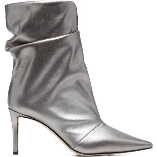 Boots Silver , female, Sizes: 7 UK - giuseppe zanotti - Modalova