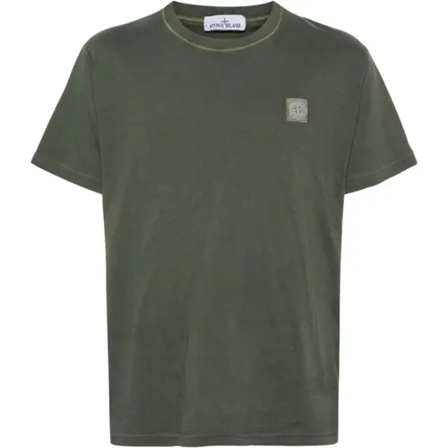 Stylische T-Shirts und Polos , Herren, Größe: L - Stone Island - Modalova