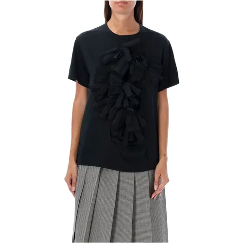 Dekorative T-Shirt , Damen, Größe: S - Comme des Garçons - Modalova