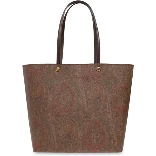 Iconic Paisley Jacquard Shopping Bag , female, Sizes: ONE SIZE - ETRO - Modalova