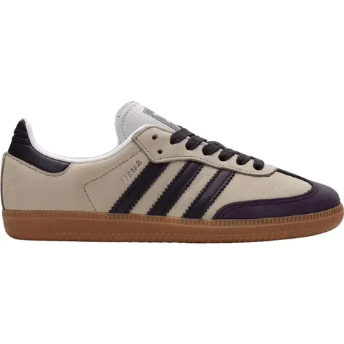 Samba OG Putty Grey Black Shoes , male, Sizes: 12 2/3 UK, 9 1/3 UK, 12 UK, 6 UK, 10 UK, 4 UK, 2 UK, 8 2/3 UK, 4 2/3 UK, 3 1/3 UK, 5 1/3 UK, 8 UK, 6 2/ - Adidas - Modalova