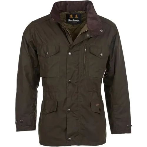 Classic Sapper Wax Jacket , male, Sizes: M, S - Barbour - Modalova